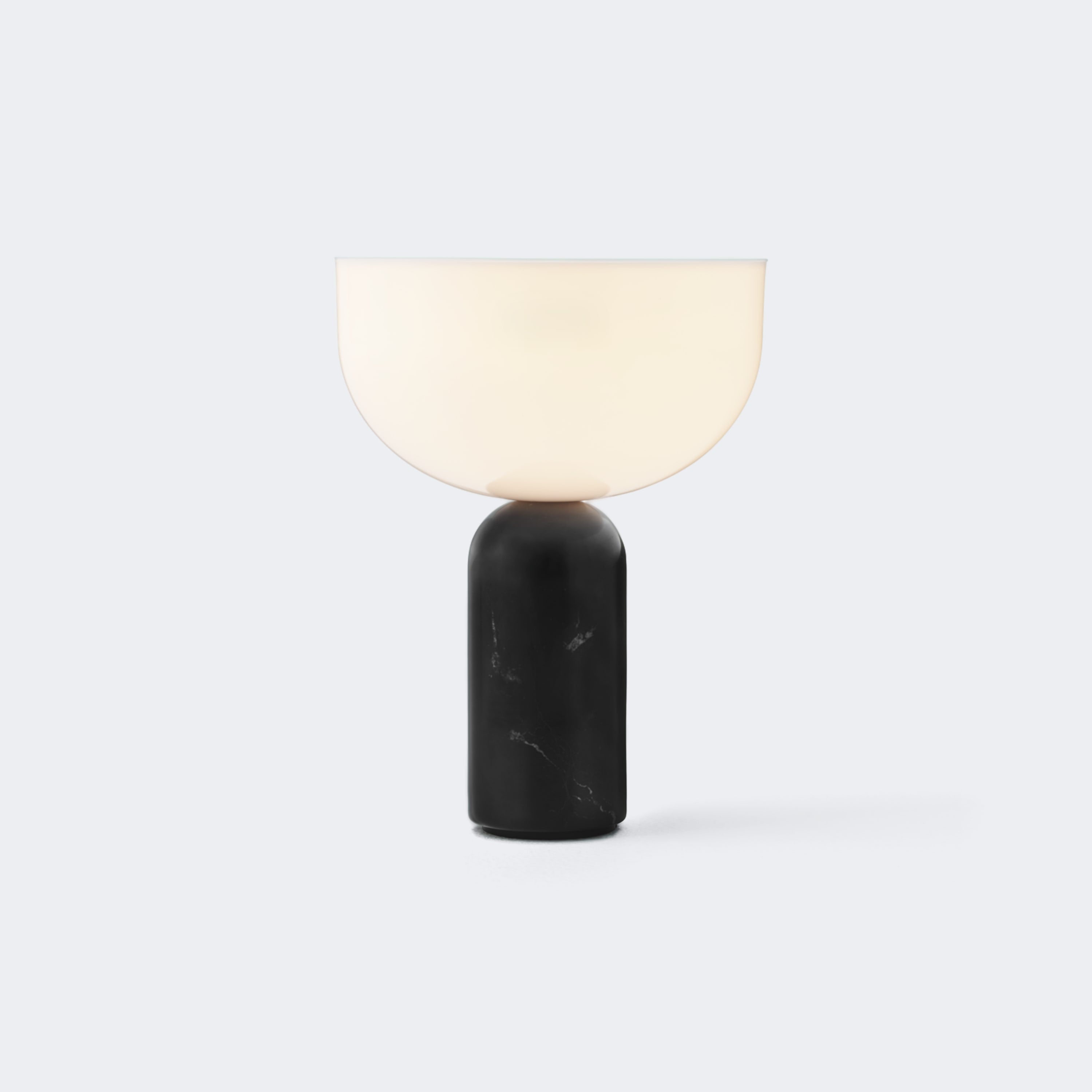 New Works Kizu Table Lamp, Portable Black Marble - KANSO#Color_Black Marble
