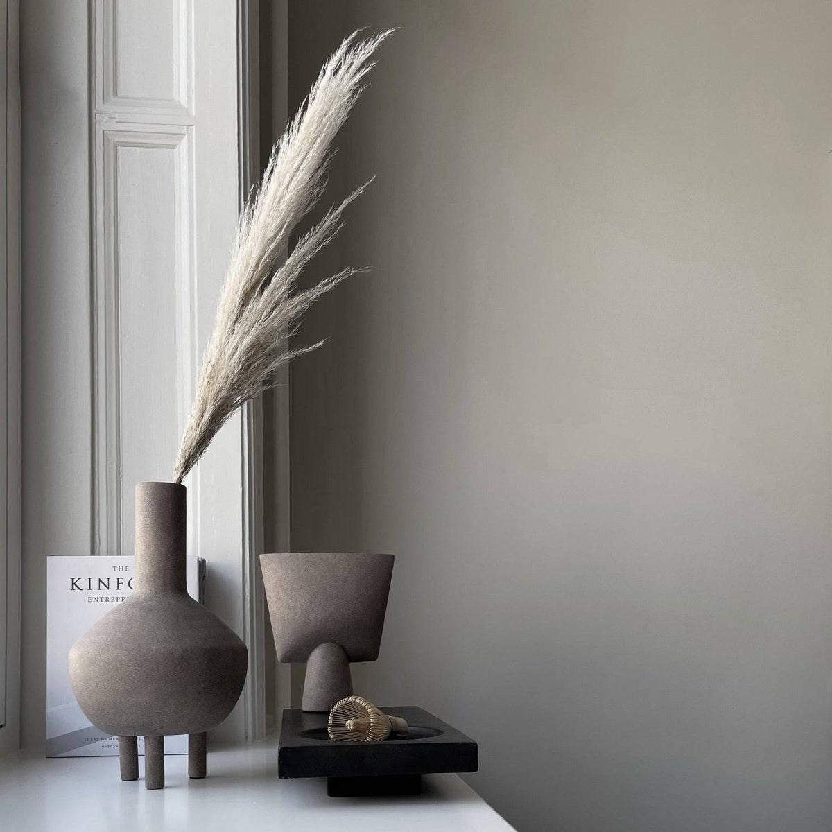 101 Copenhagen Duck Vase, Fat Taupe - KANSO#Color_Taupe