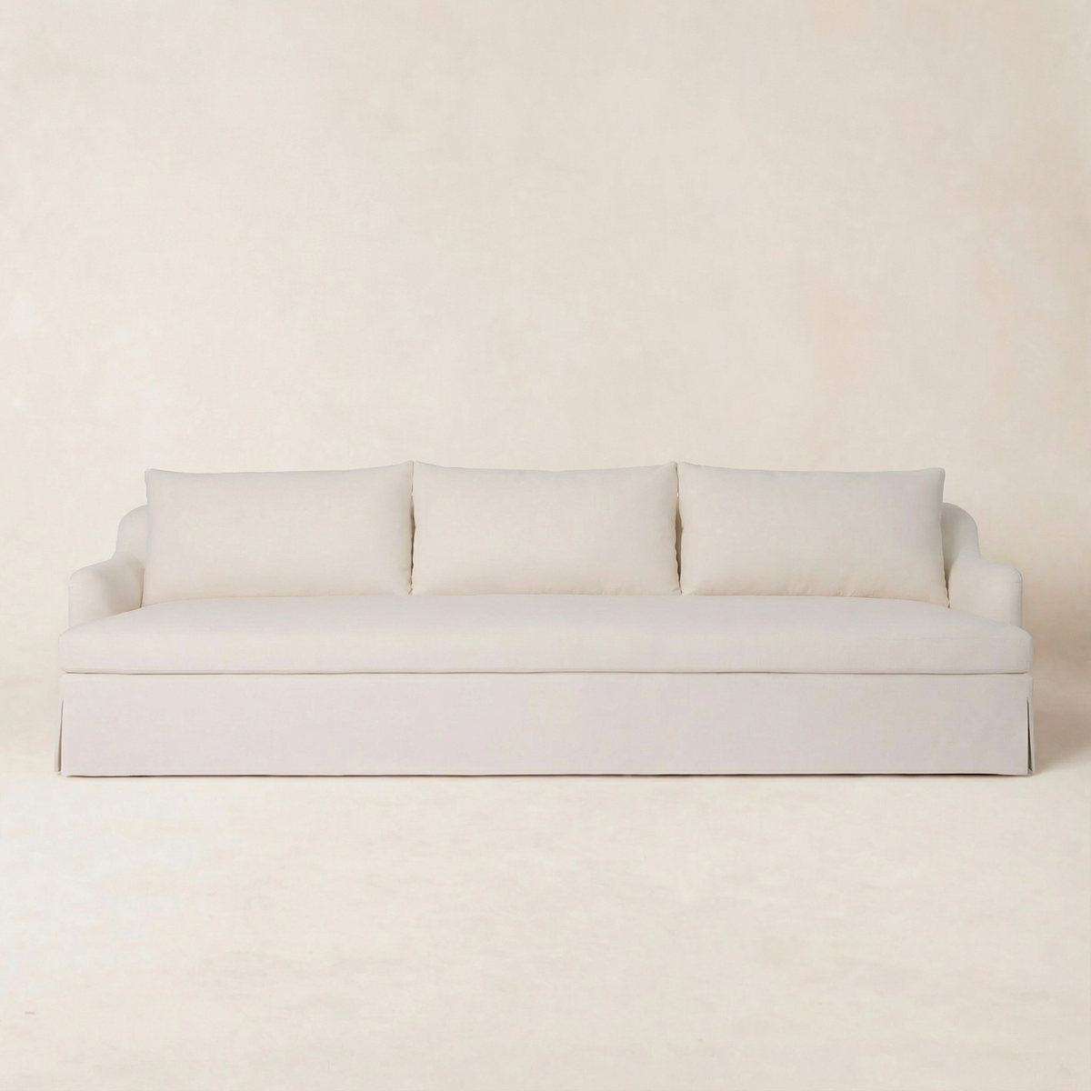 House of Leon Antwerp Sofa Bone 120"#Color_Bone