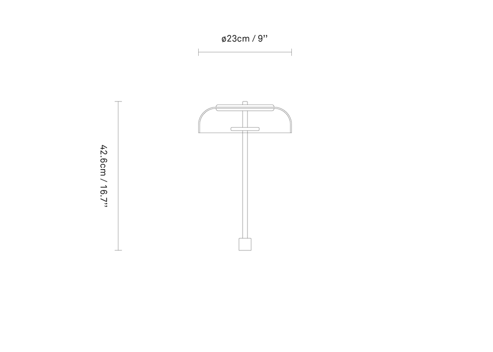 Dimensions drawing