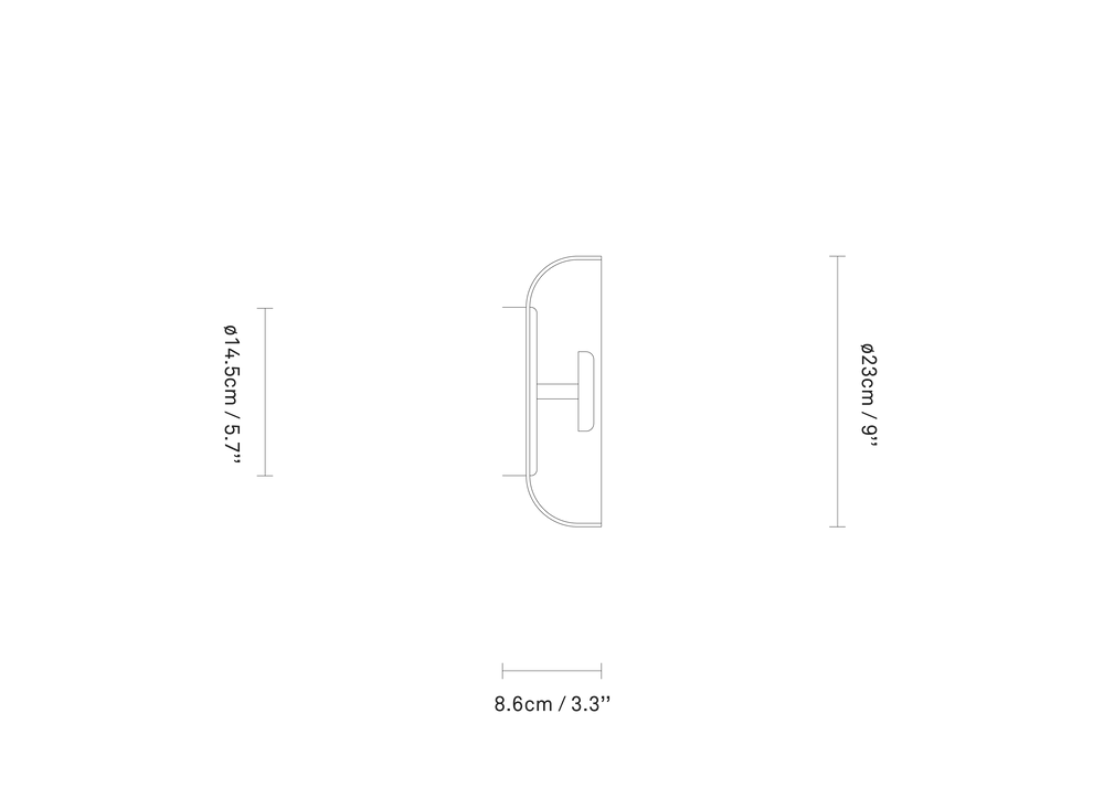 Dimensions drawing