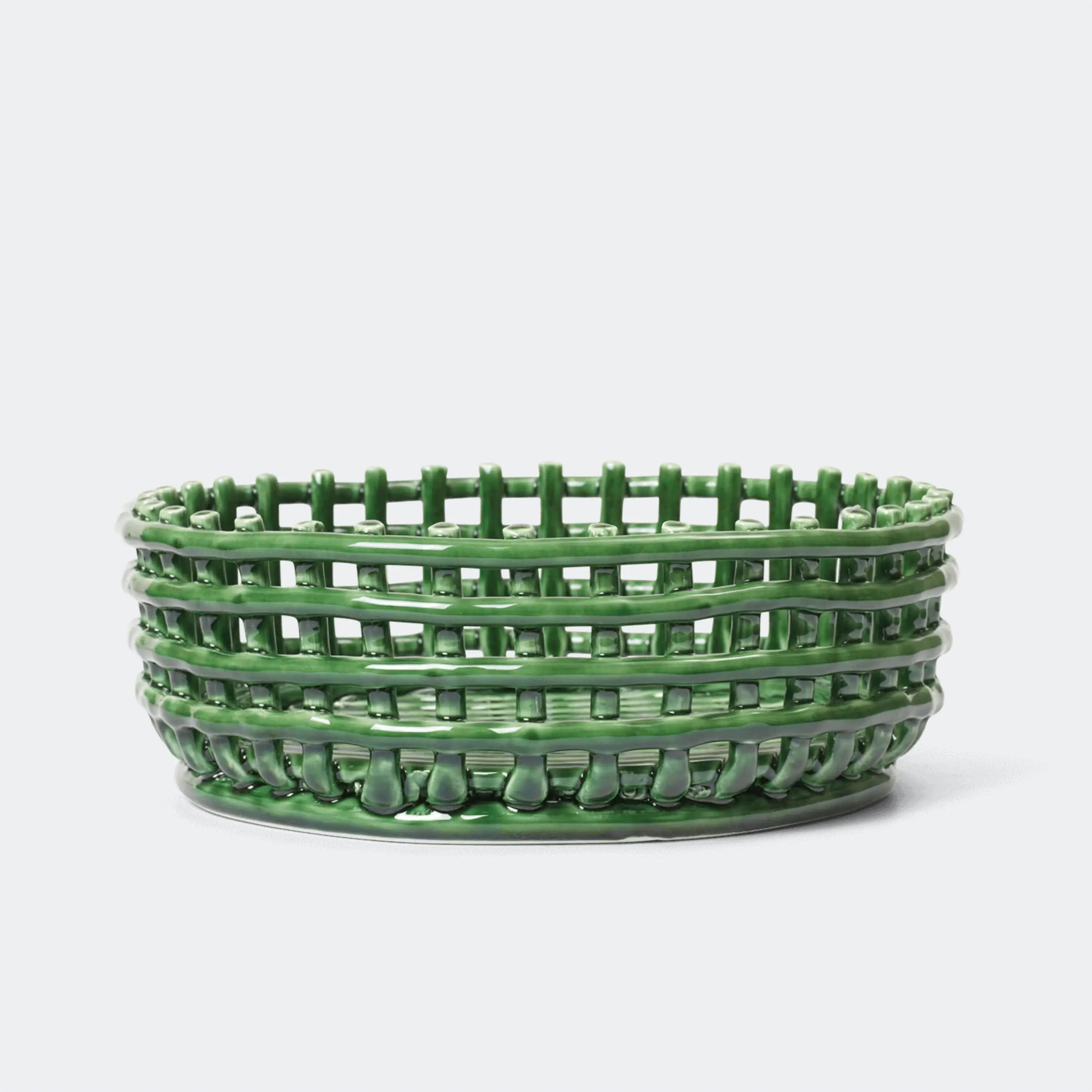 Ferm Living Ceramic Centerpiece Cashmere - KANSO#Color_Emerald Green