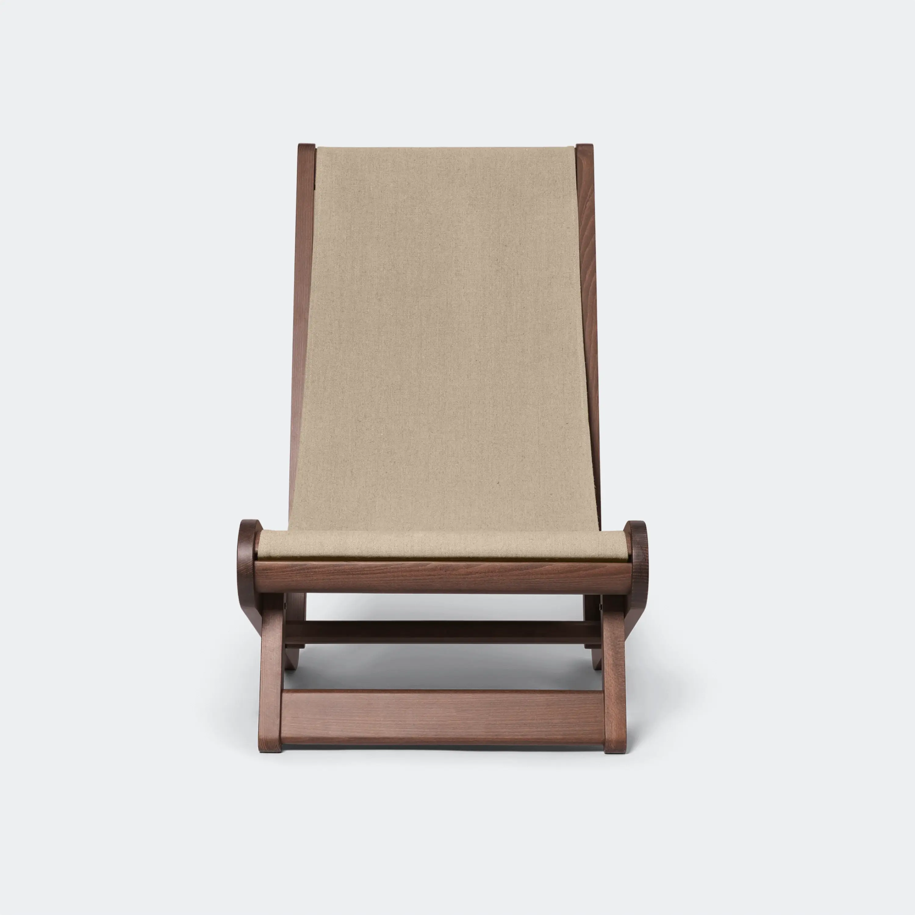 Ferm Living Hemi Lounge Chair Dark Stained/Natural - KANSO
