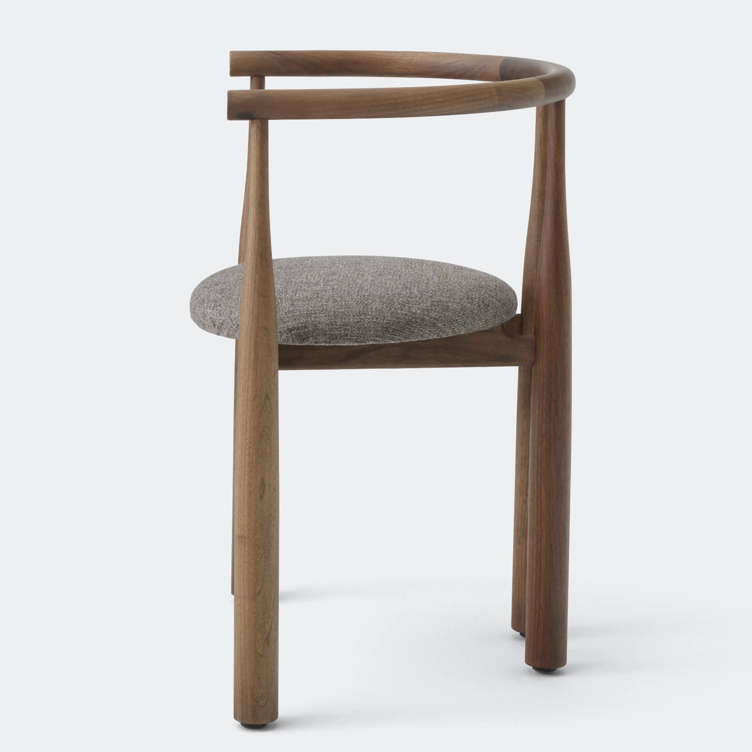 New Works Bukowski Chair 8 Weeks Walnut, Carnarvon 022 - KANSO#Frame_Walnut, Carnarvon 022