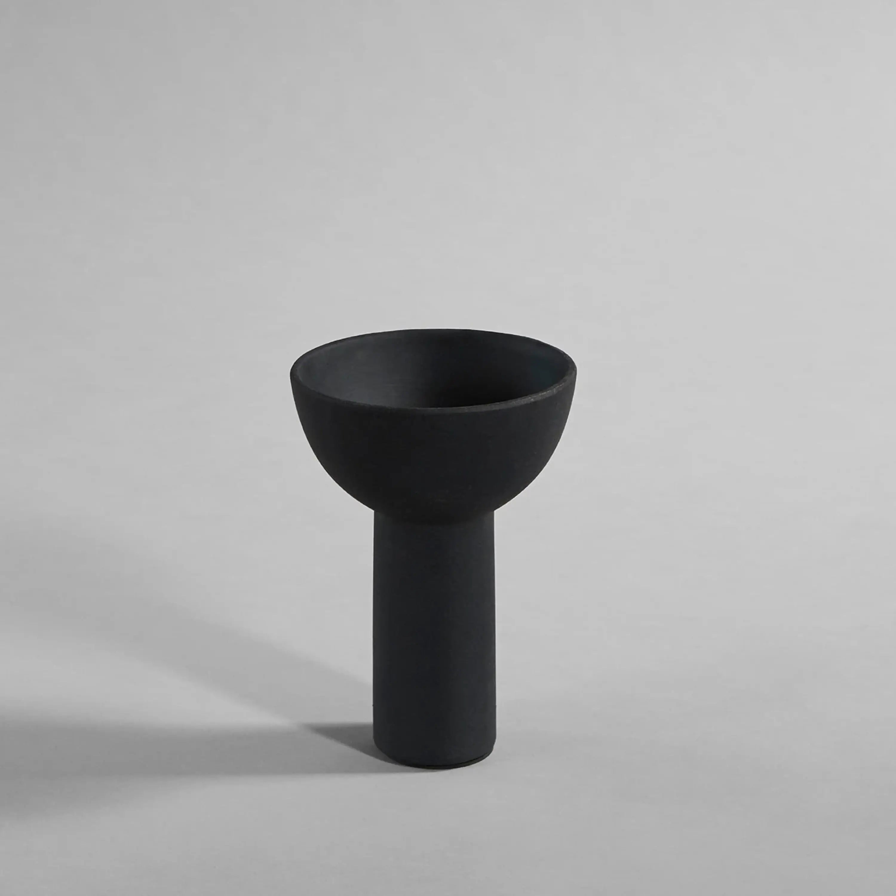 101 Copenhagen Block Vase, Mini - Black - KANSO