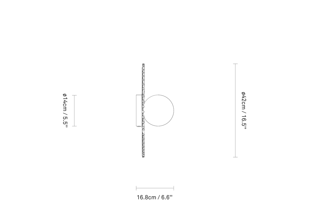 Dimensions drawing
