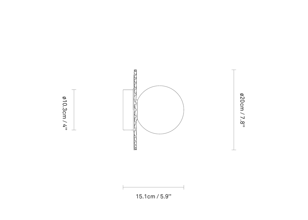 Dimensions drawing