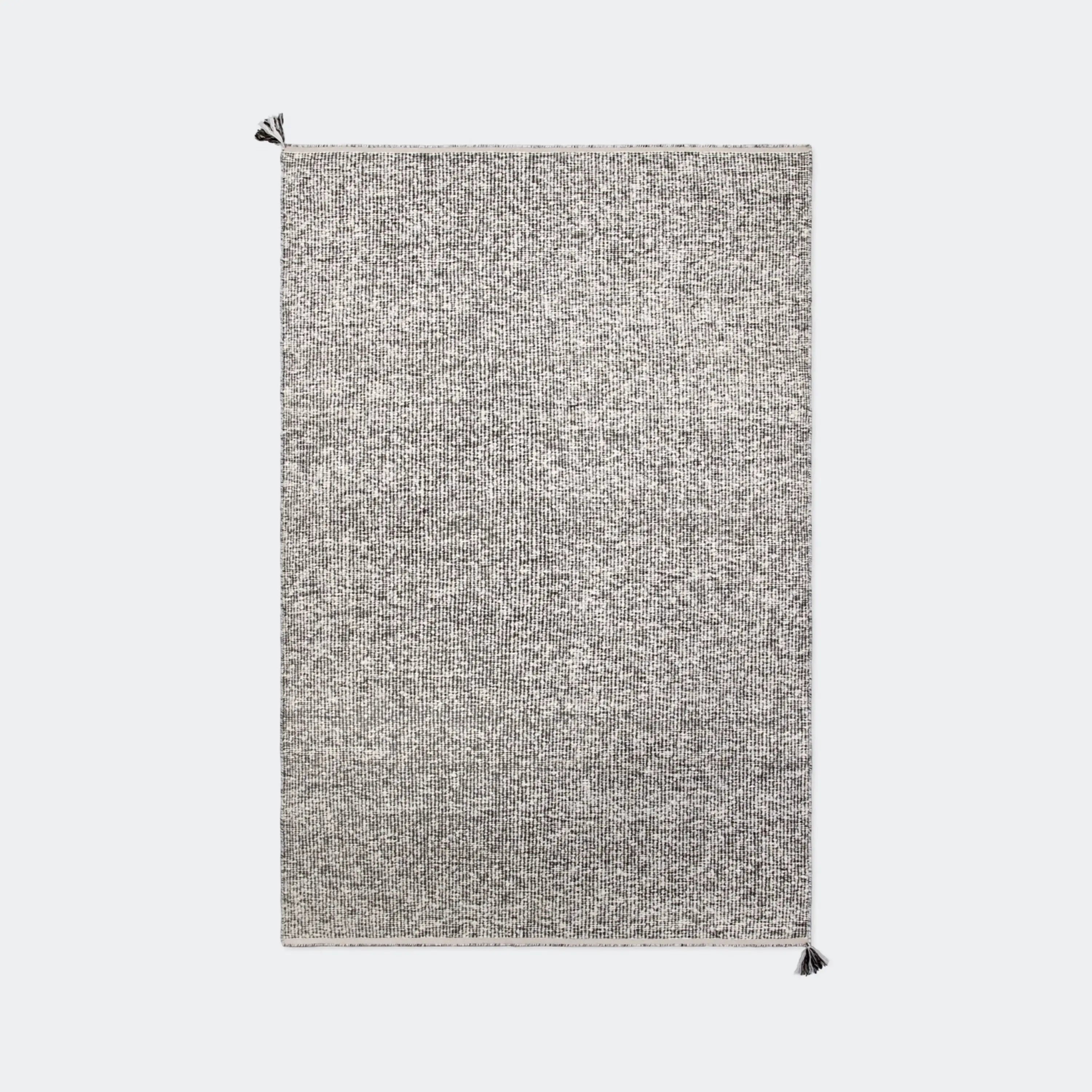 Nordic Knots Boucle Rug - KANSO#Color_Dark Brown