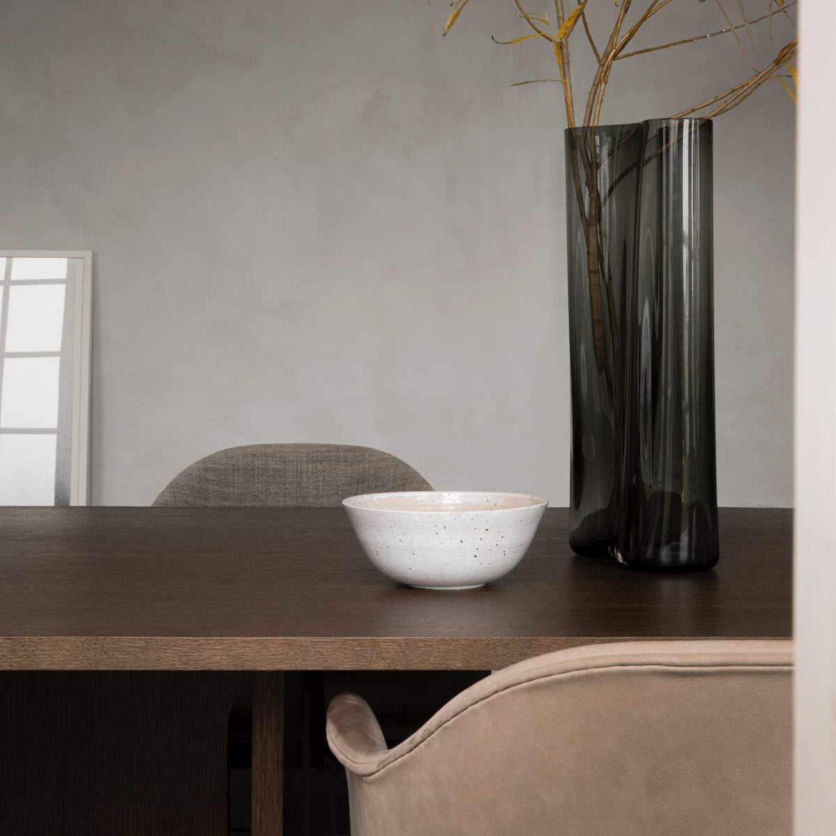 Audo Copenhagen Androgyne Dining Table, Rectangular 83" Dark Stained Oak#Color_Dark Stained Oak