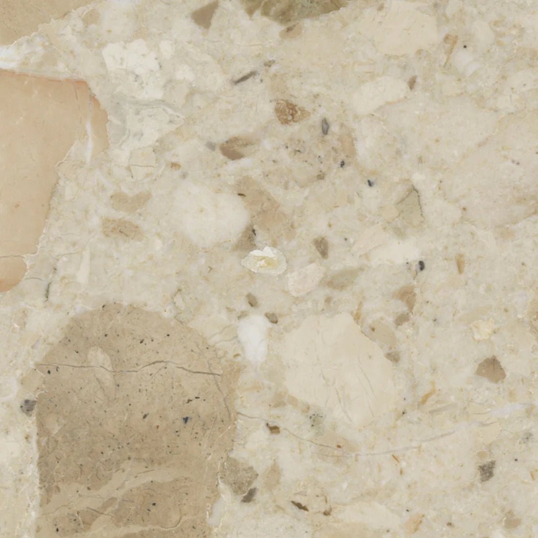 Audo Copenhagen Audo Stone & Marble Swatches Kunis Breccia Stone#Material_Kunis Breccia Stone