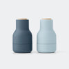 Audo Copenhagen Bottle Grinders, Small, Set of 2 Blues - KANSO#Color_Blues