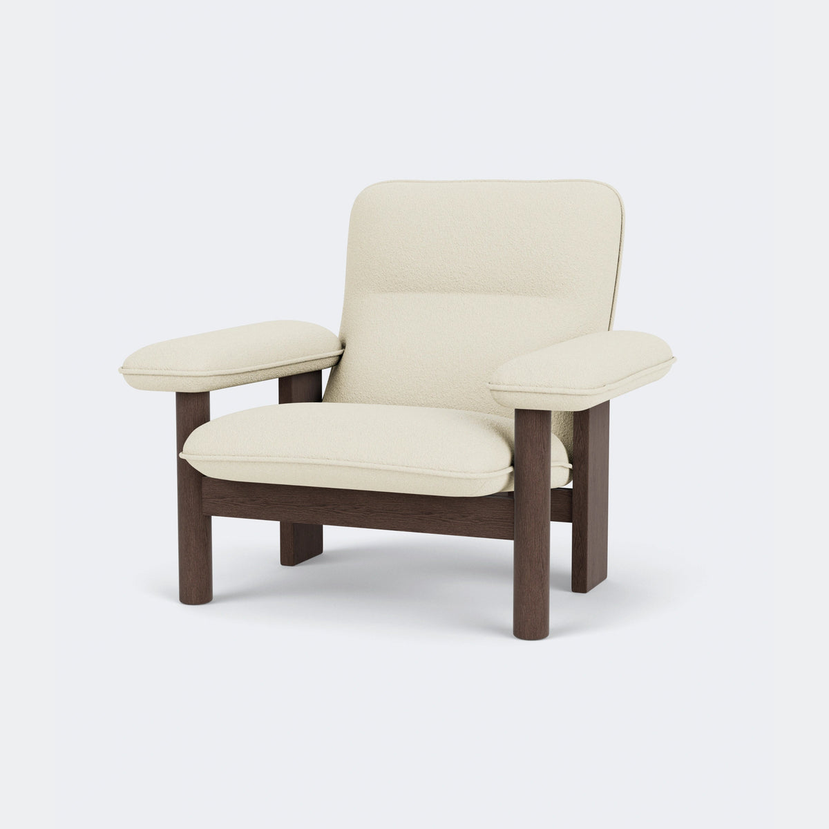 Audo Copenhagen Brasilia Lounge Chair Dark Stained Oak Baru 200