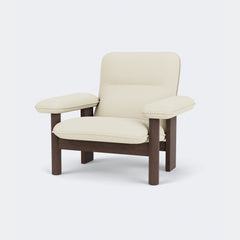 Audo Copenhagen Brasilia Lounge Chair Dark Stained Oak Baru 200