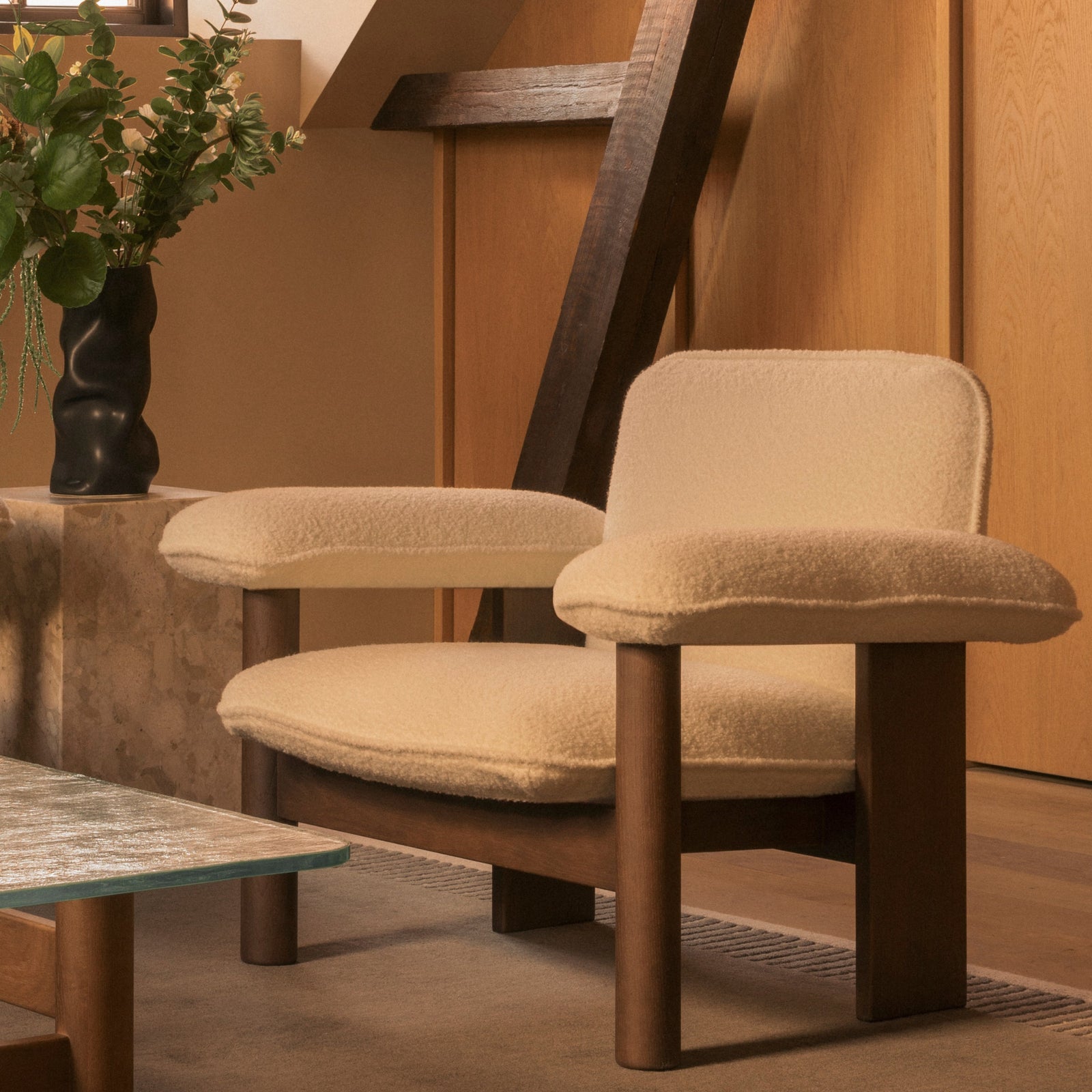 Audo Copenhagen Brasilia Lounge Chair, Low Back