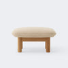 Audo Copenhagen Brasilia Ottoman Natural Oak Boucle 02