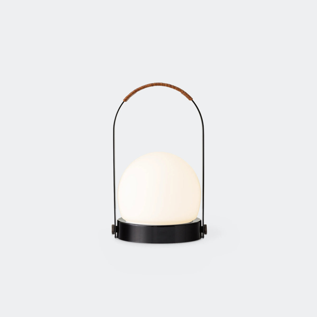Audo Copenhagen Carrie LED Lamp Black Leather - KANSO#Color_Black Leather