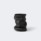 Audo Copenhagen Collapse Vase Black#Finish_Black