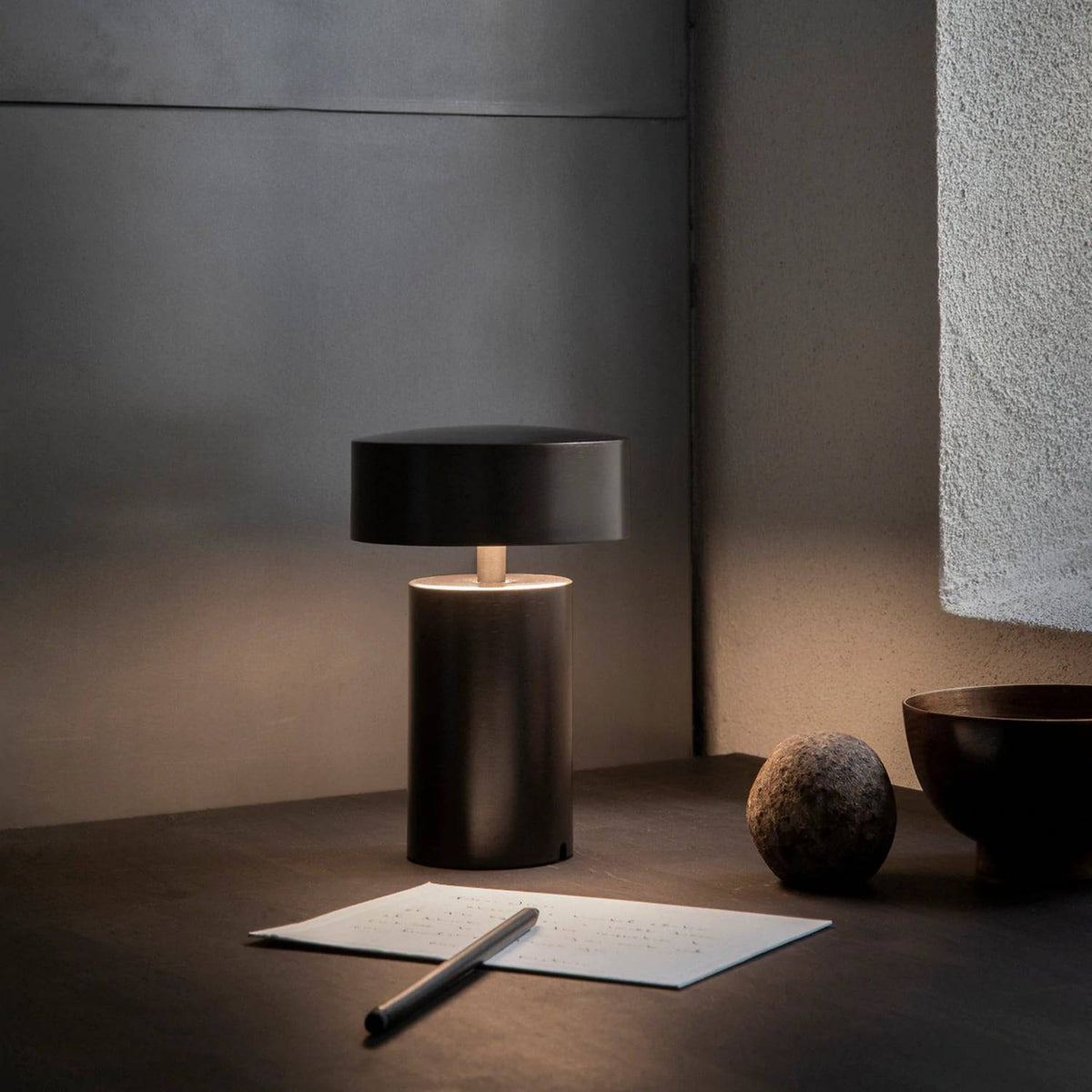 Audo Copenhagen Column Portable Table Lamp