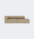 Audo Copenhagen Eave Modular Sofa, 2-Seater, Configuration 3-4 Boucle 02