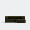 Audo Copenhagen Eave Modular Sofa, 2-Seater, Configuration 5-6 Champion 035 Configuration 5