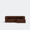 Audo Copenhagen Eave Modular Sofa, 2-Seater, Configuration 5-6 Boucle 08 Configuration 5