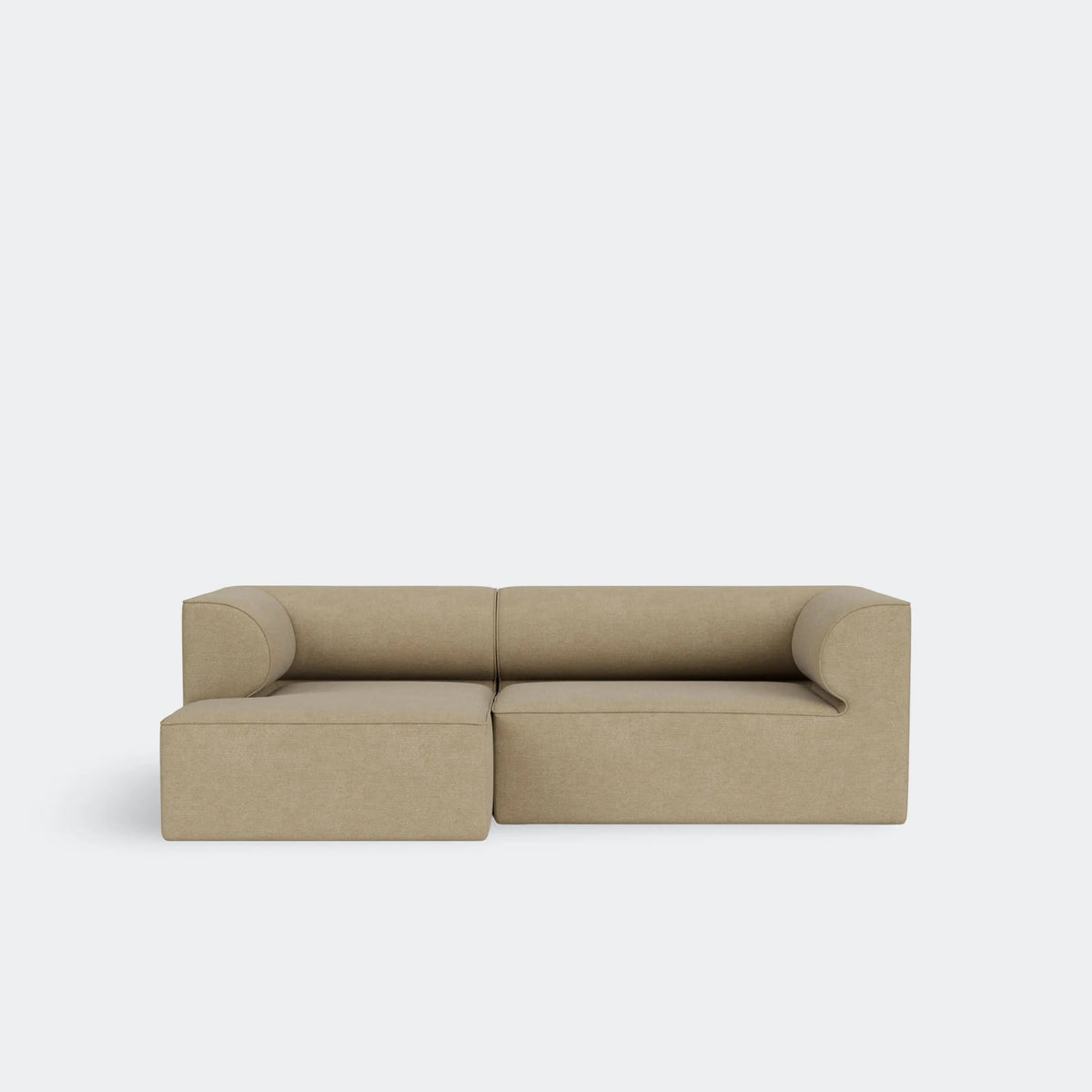 Audo Copenhagen Eave Modular Sofa, 2-Seater, Configuration 5-6 Boucle 02 Configuration 6