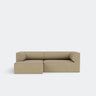 Audo Copenhagen Eave Modular Sofa, 2-Seater, Configuration 5-6 Boucle 02 Configuration 6