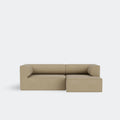 Audo Copenhagen Eave Modular Sofa, 2-Seater, Configuration 5-6 Boucle 02 Configuration 5
