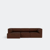 Audo Copenhagen Eave Modular Sofa, 3-Seater, Configuration 11-12 Boucle 08