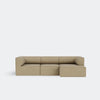 Audo Copenhagen Eave Modular Sofa, 3-Seater, Configuration 11-12 Boucle 02 Configuration 11