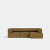 Audo Copenhagen Eave Modular Sofa, 3-Seater, Configuration 11-12 Boucle 06 Configuration 11