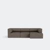 Audo Copenhagen Eave Modular Sofa, 3-Seater, Configuration 11-12 Boucle 16 Configuration 11