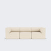 Audo Copenhagen Eave Modular Sofa, 3-Seater, Configuration 2 Logan Jasmine