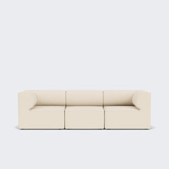 Audo Copenhagen Eave Modular Sofa, 3-Seater, Configuration 2 Logan Jasmine