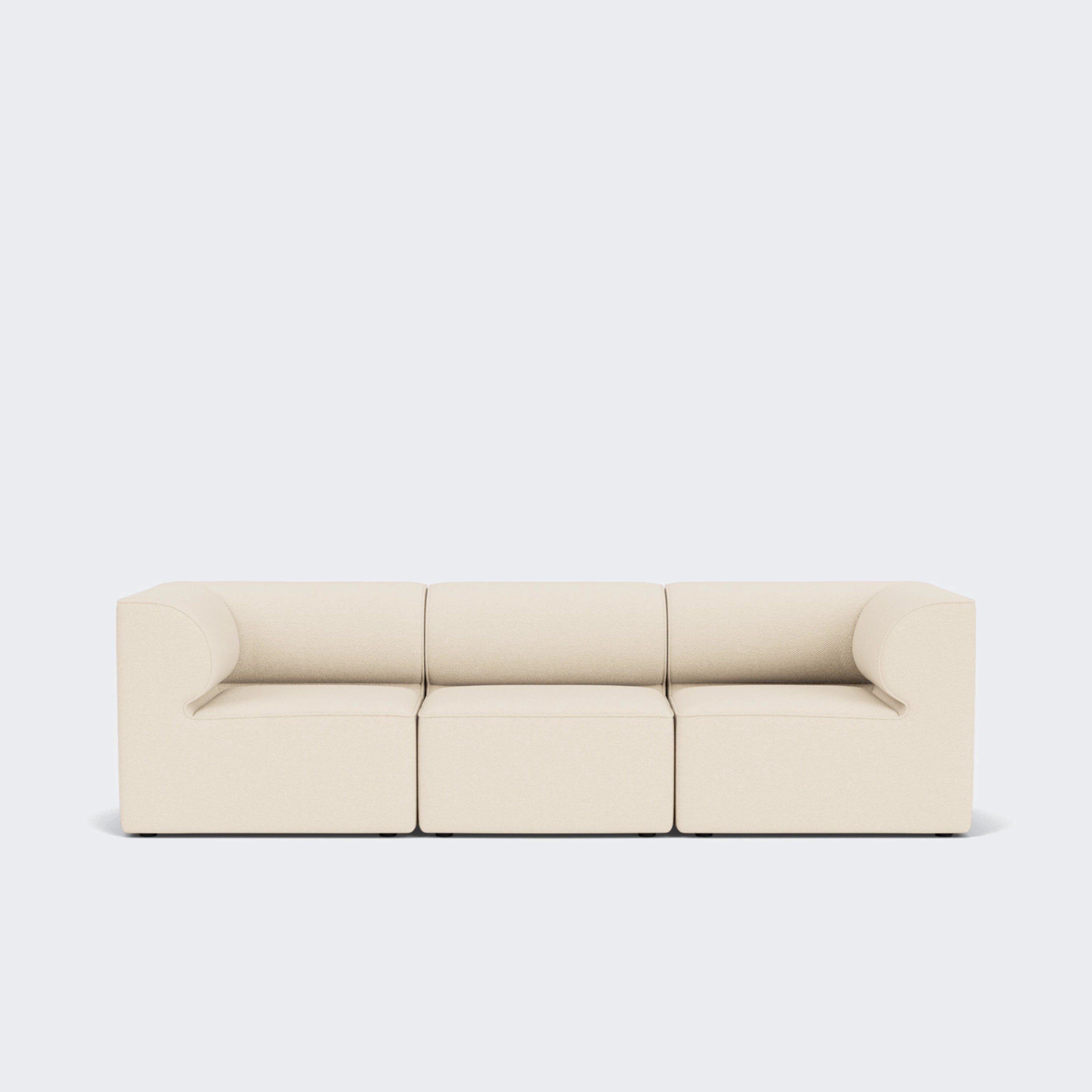 Audo Copenhagen Eave Modular Sofa, 3-Seater, Configuration 2 Logan Jasmine