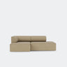 Audo Copenhagen Eave Modular Sofa, 3-Seater, Configuration 7-8 Boucle 02