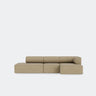 Audo Copenhagen Eave Modular Sofa, 3-Seater, Configuration 9-10 Boucle 02 Configuration 9