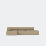 Audo Copenhagen Eave Modular Sofa, 3-Seater, Configuration 9-10 Boucle 02 Configuration 10