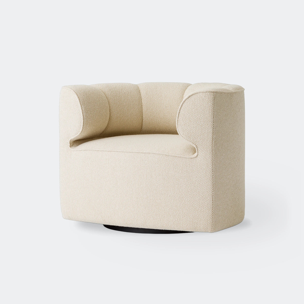 Audo Copenhagen Eave Seamline Lounge Chair Logan Fossil - KANSO#Upholstery_Logan Fossil