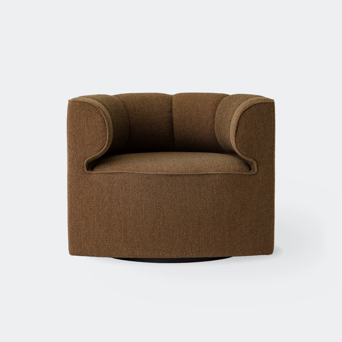 Audo Copenhagen Eave Seamline Lounge Chair Logan Nutmeg - KANSO#Upholstery_Logan Nutmeg