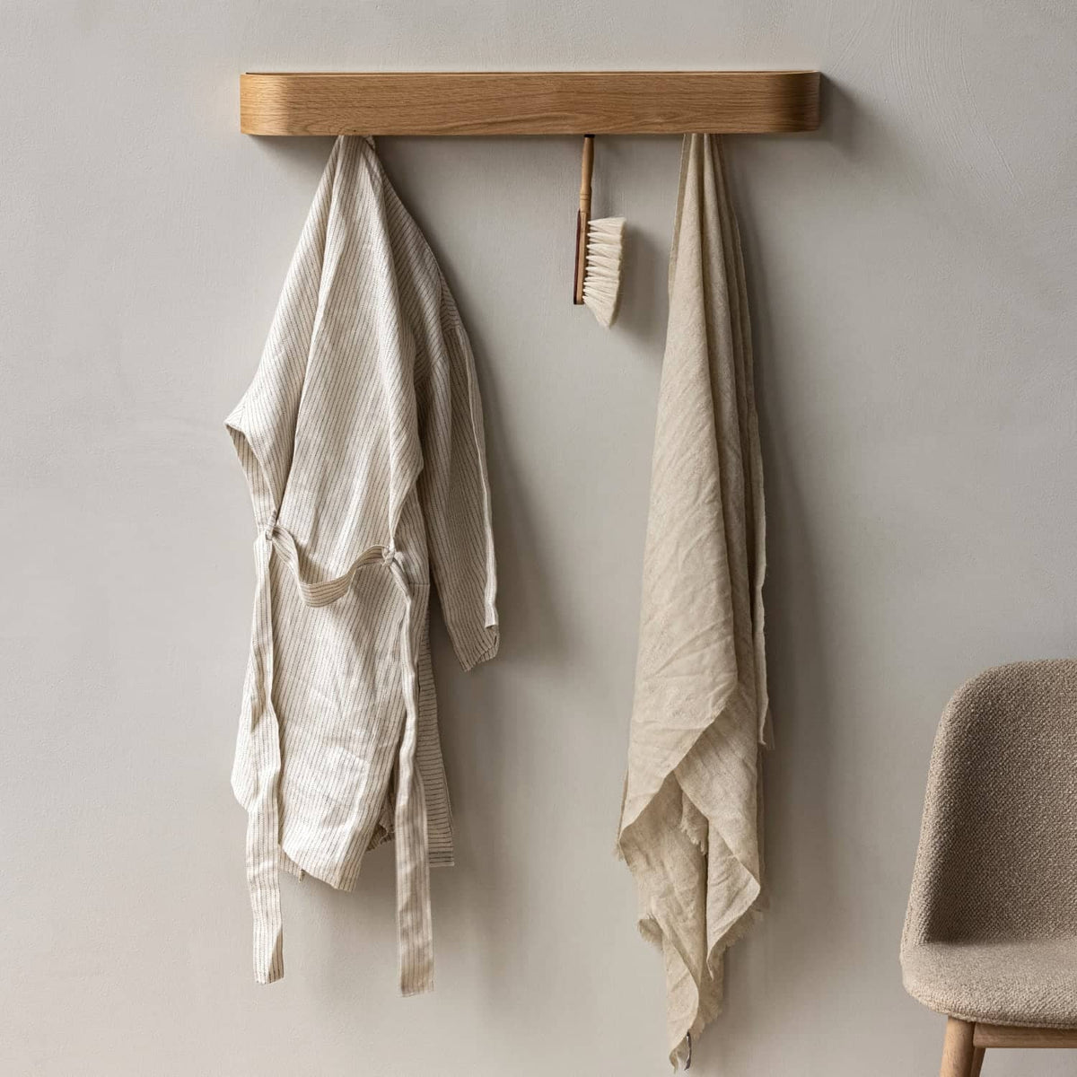 Audo Copenhagen Epoch Rack Natural Oak 4.3" D x 20" L#Finish_Natural Oak