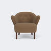 Audo Copenhagen Ingeborg Lounge Chair Smoked Oak Grand Mohair 1103