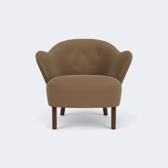Audo Copenhagen Ingeborg Lounge Chair Smoked Oak Grand Mohair 1103