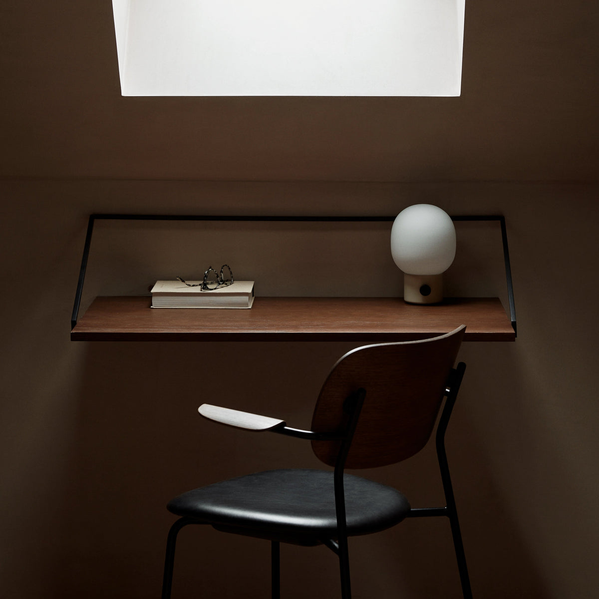 Audo Copenhagen JWDA Portable Table Lamp Alabast White - KANSO#Finish_Alabast White