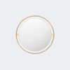 Audo Copenhagen Nimbus Mirror Polished Brass 24in#Finish_Polished Brass