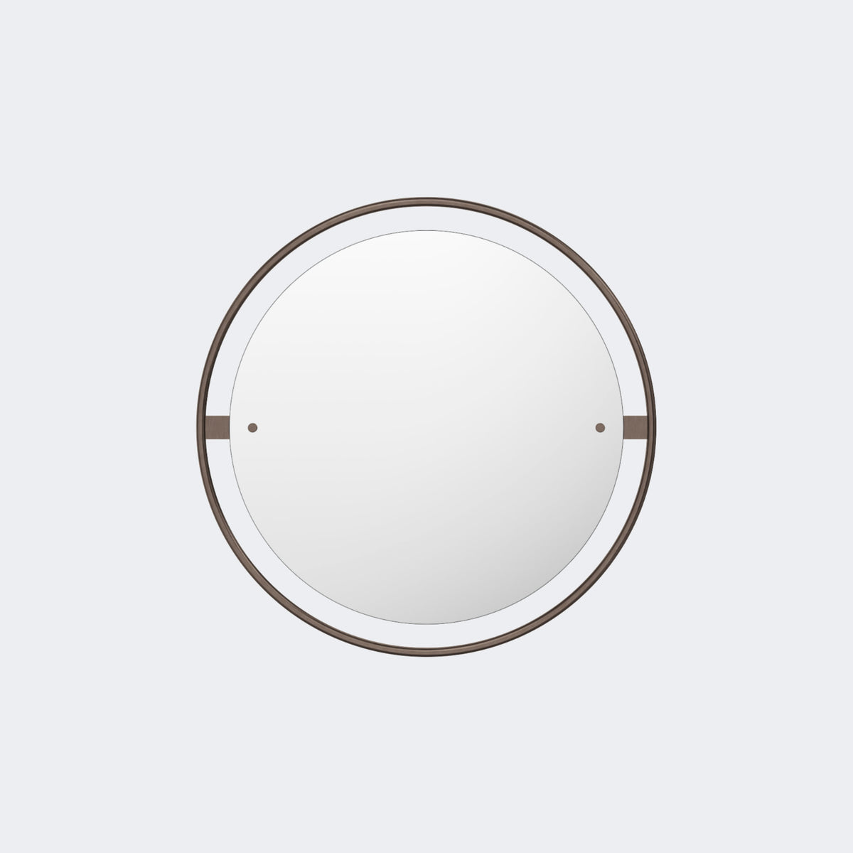 Audo Copenhagen Nimbus Mirror Bronzed Brass 24in#Finish_Bronzed Brass