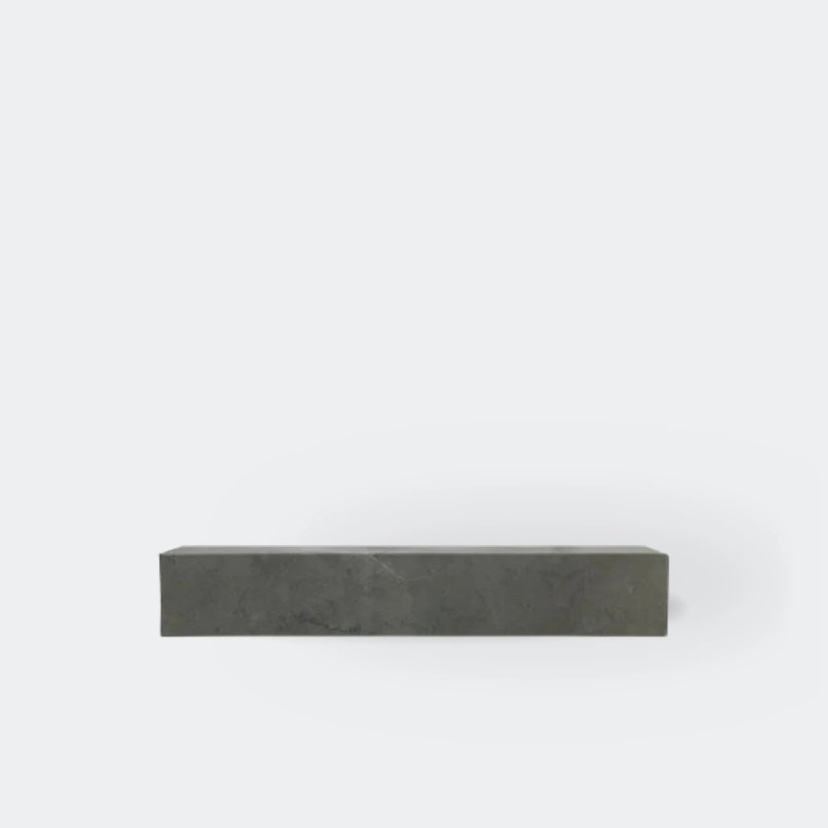 Audo Copenhagen Plinth Shelf Grey Kendzo Marble#Color_Grey Kendzo Marble
