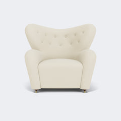 Audo Copenhagen The Tired Man Lounge Chair Smoked Oak Baru 200