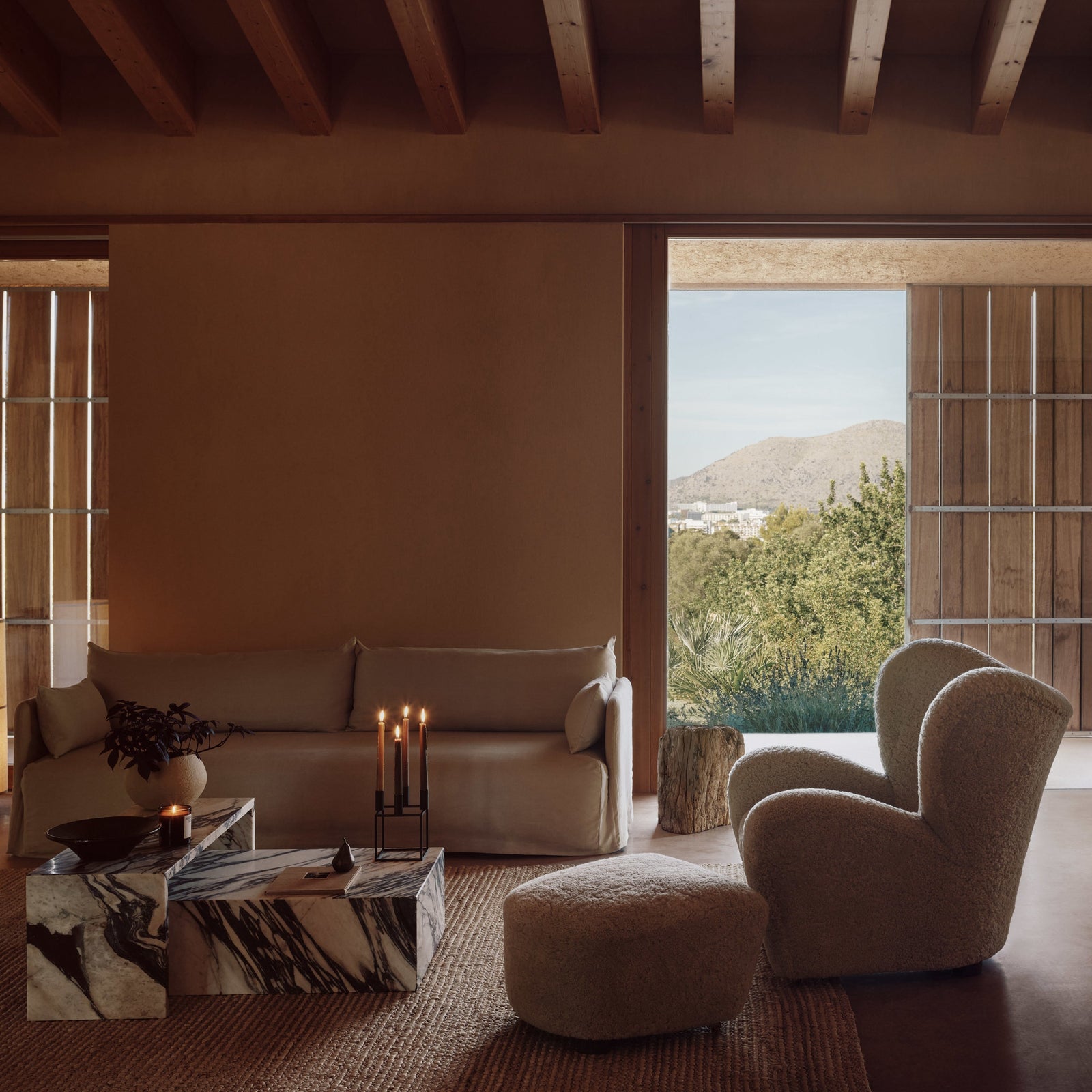 Audo Copenhagen The Tired Man Lounge Chair
