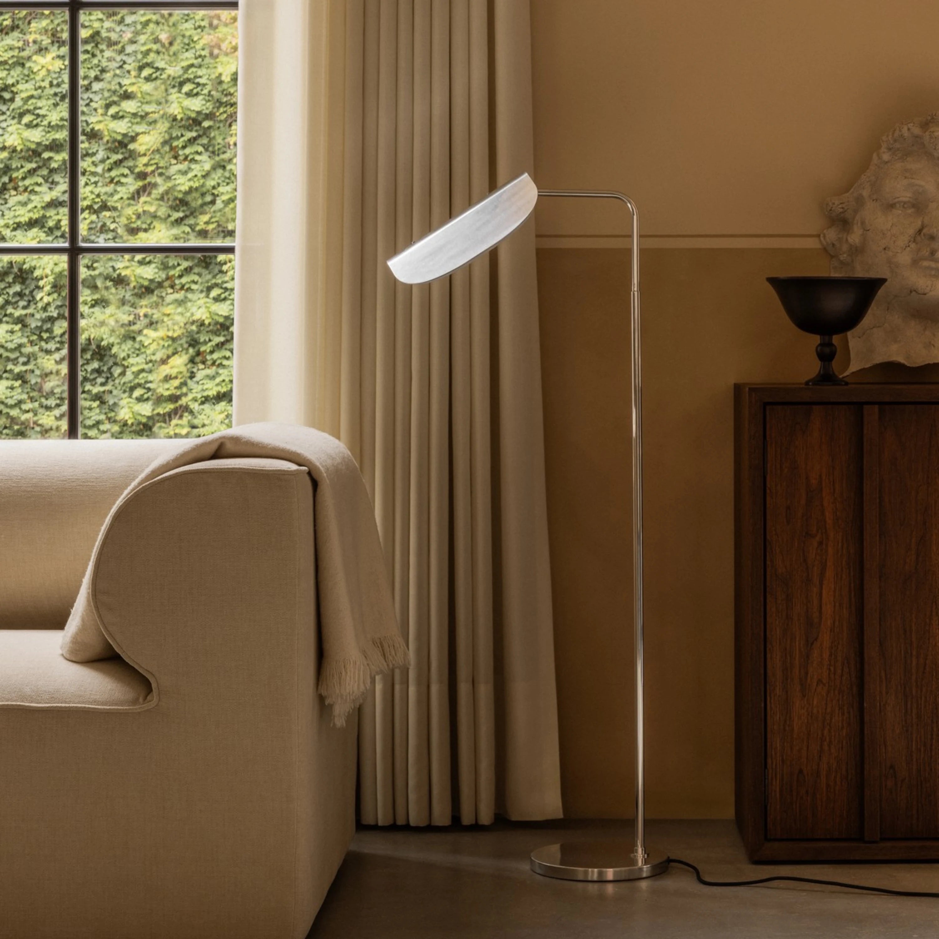 Audo Copenhagen Wing Floor Lamp Polished#Finish_Polished